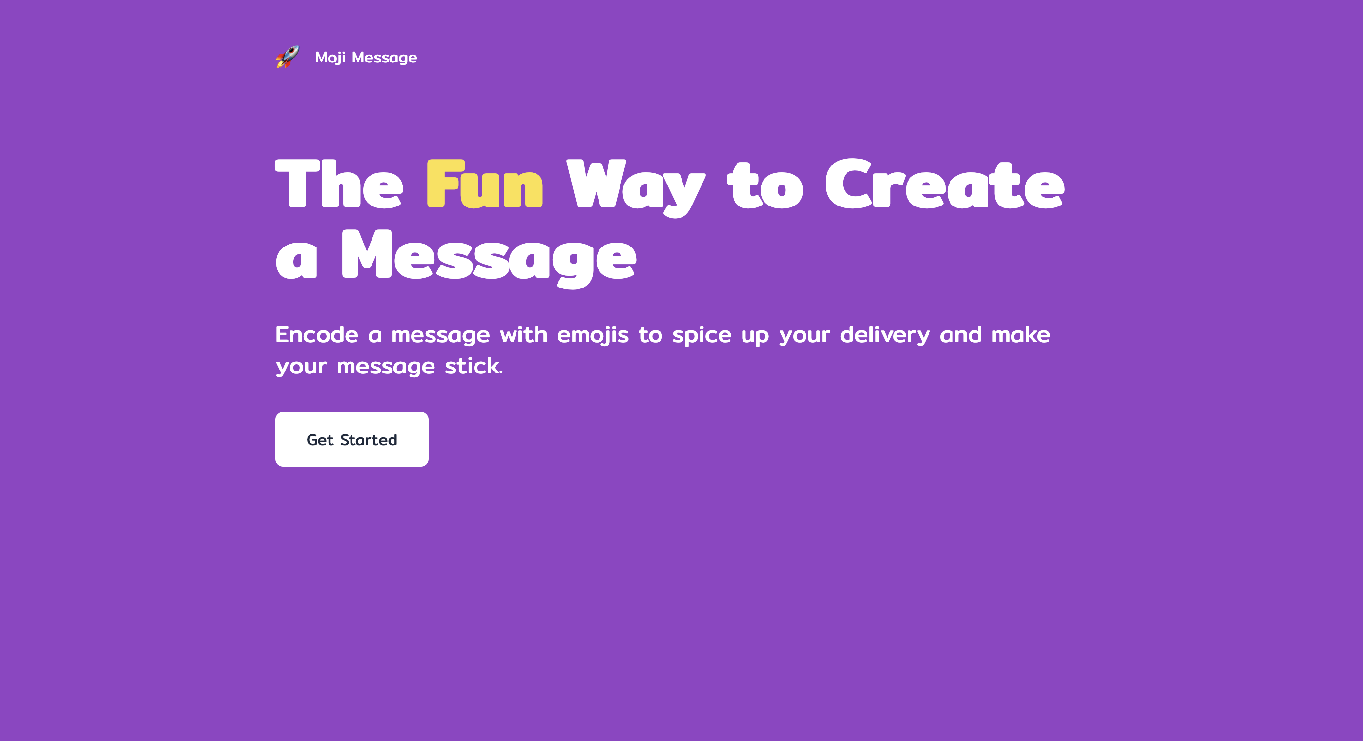 Moji Message preview